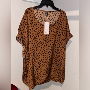 Leopard blouse
